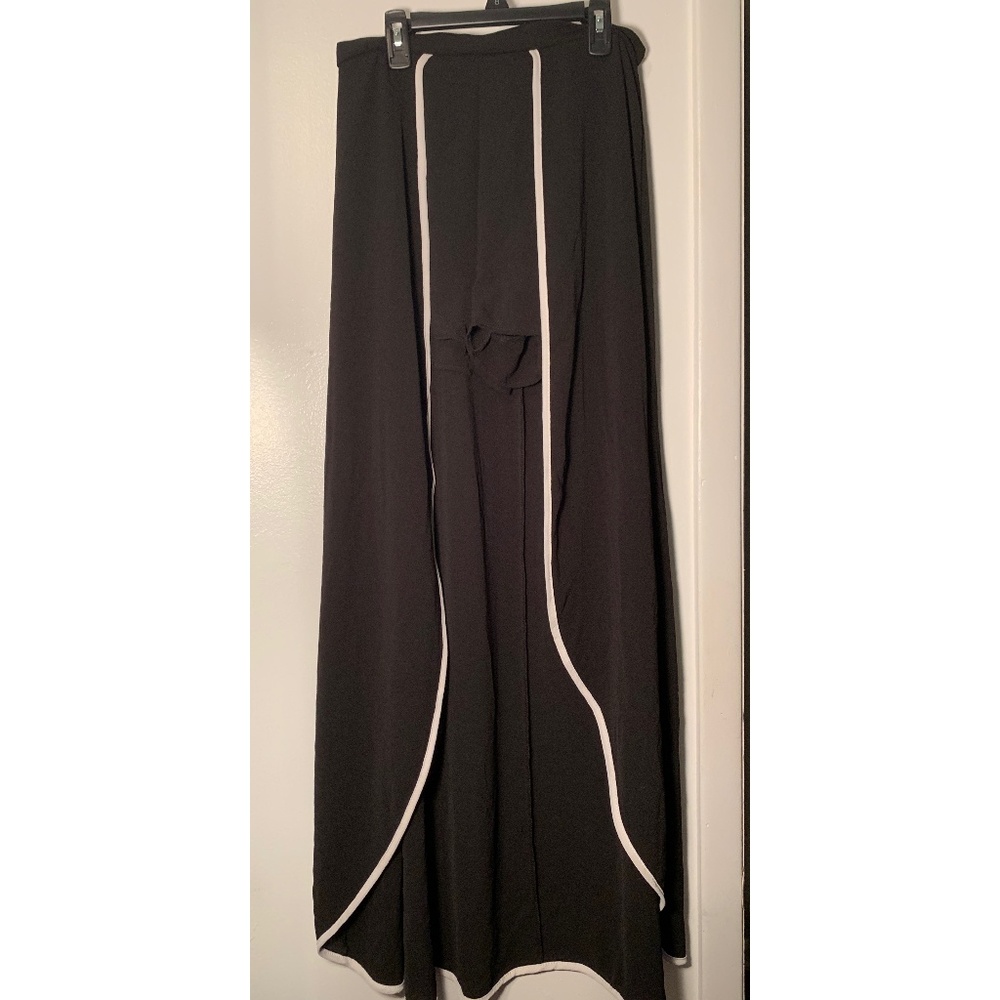 high low skirt with shorts